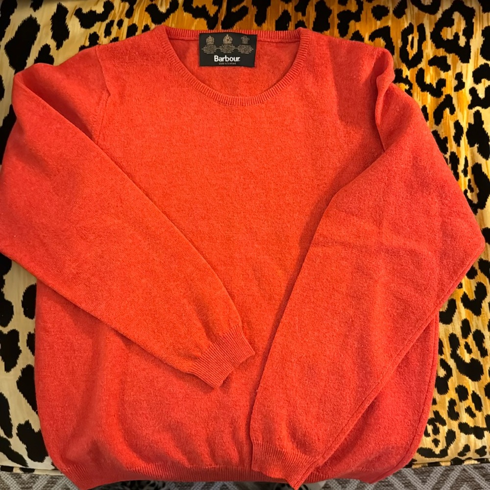Barbour wool crewneck sweater
